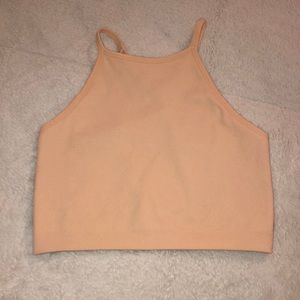NWOT cropped workout tank top